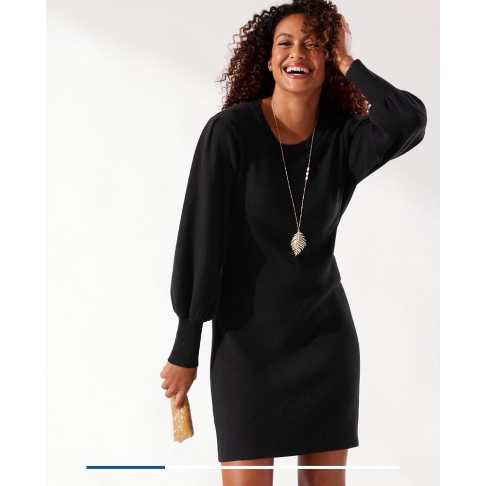 - NWT Tommy BAHAMA Pickford Balloon Sweater Sleeve Dress
